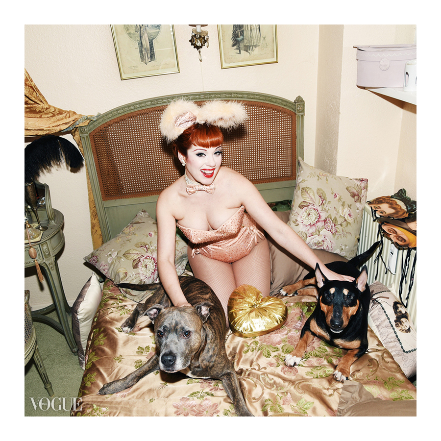 Portrait from my ‘Dogs and their Humans’ photo project featured on Vogue Italia’s website